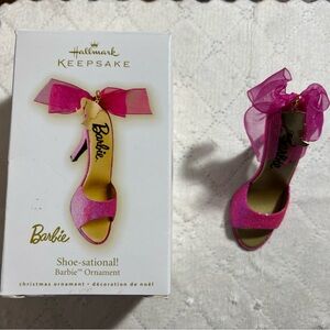 Barbie shoe-sational ornament